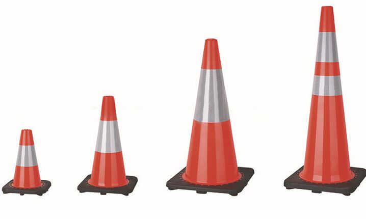 PVC Traffic Cone With Black Base